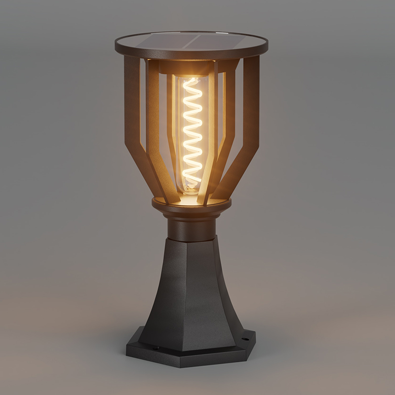 PY-LED GR A04 Korrosionsbeständige Solar-Gartenleuchte